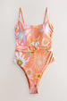 Orange Dreamer Scoop Swimsuit