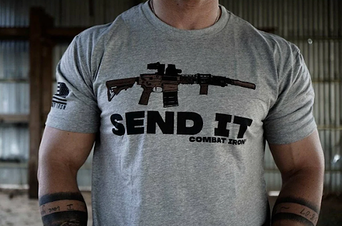 Christmas gift for men - The “Send It” Tee.