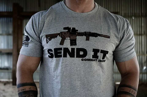 Christmas gift for men - The “Send It” Tee.