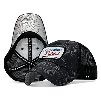 American Patriot Patch. Tactical Ripstop Mesh Snapback Hat