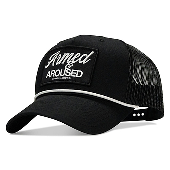 Armed & Aroused Patch Rope Snapback