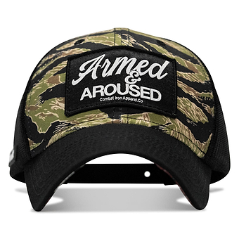 Armed & Aroused Patch Original Ripstop Snapback Hat