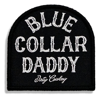 Blue Collar Daddy Velcro Patch