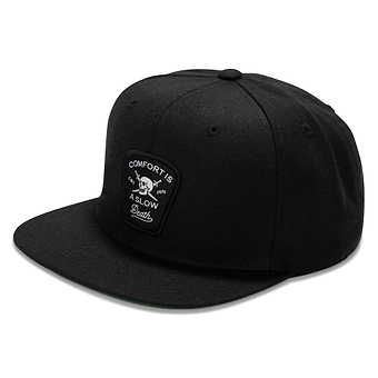 Comfort Is A Slow Death Patch Flatbill Snapback Hat
