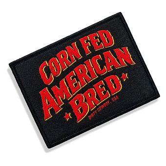 Corn Fed American Bred Velcro Patch