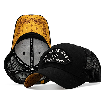 Dying Is Easy Arch Patch Original Ripstop Snapback Hat