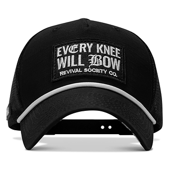 Every Knee Will Bow 5 Panel Ripstop Rope Snapback Hat
