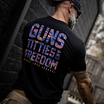 Guns, Titties And Freedom Men's T-Shirt