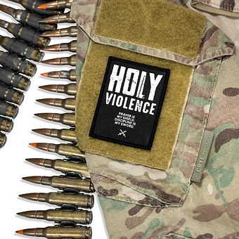 Holy Violence Velcro Patch