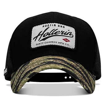 Hootin And Hollerin Patch Original Ripstop Classic Snapback Hat