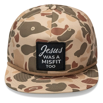Jesus Was A Misfit Too Flatbill Hat