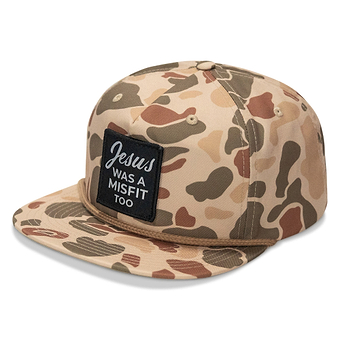 Jesus Was A Misfit Too Flatbill Hat
