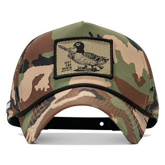 Just Say When Patch Weekender Snapback