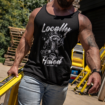 Locally Hated Men's Tank Top
