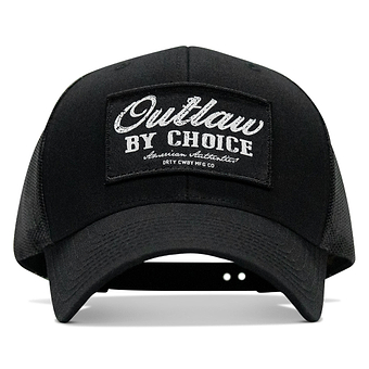 Outlaw By Choice Patch Snapback Hat
