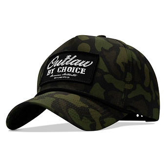 Outlaw By Choice Patch 5 Pannel Snapback