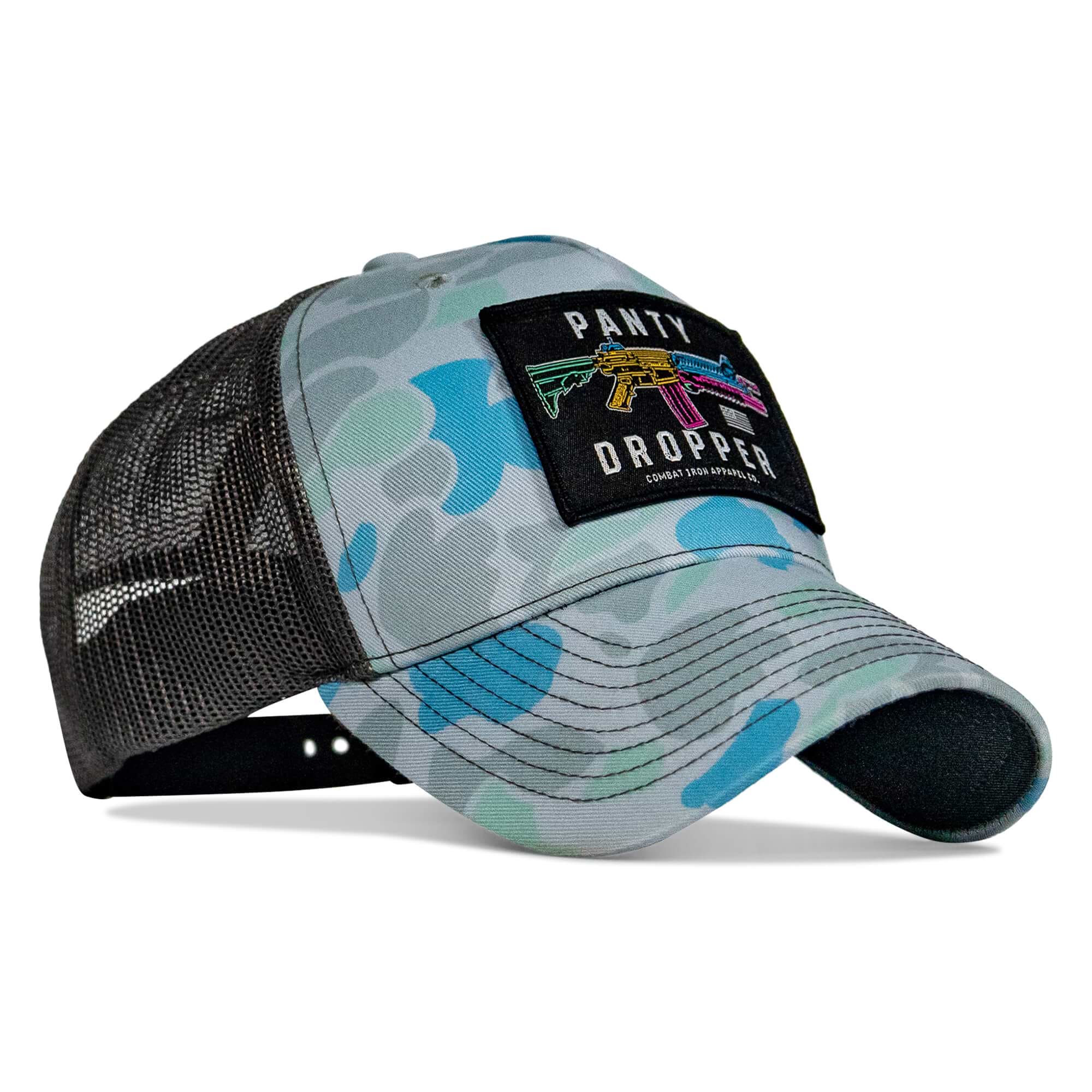 Panty Dropper Retro Patch Snapback Hat | Combat Iron Apparel Co.