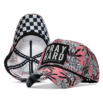 Pray Hard Patch Waterproof Weekender Snapback