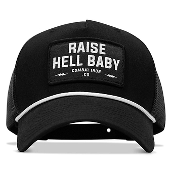 Raise Hell Baby Patch Rope Snapback