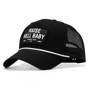 Raise Hell Baby Patch Rope Snapback