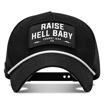Raise Hell Baby Patch Rope Snapback Hat