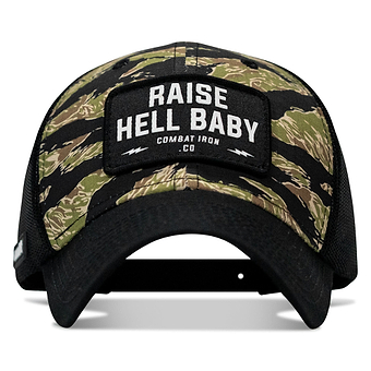 Raise Hell Baby Patch Original Ripstop Snapback Hat