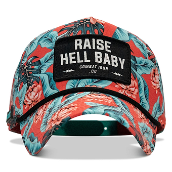 Raise Hell Baby Patch Weekender Snapback