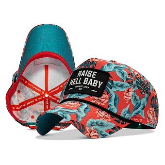 Raise Hell Baby Patch Weekender Snapback