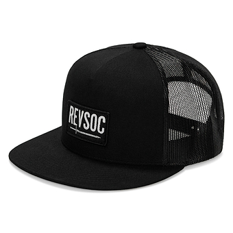 REVSOC Classic Patch Flatbill Hat