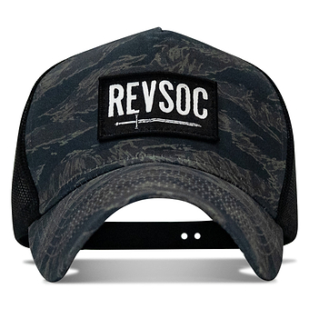 Revsoc Classic Patch Five Panel Breacher Snapback Hat