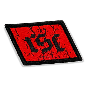 RSC Classic Red Diamond Velcro Patch