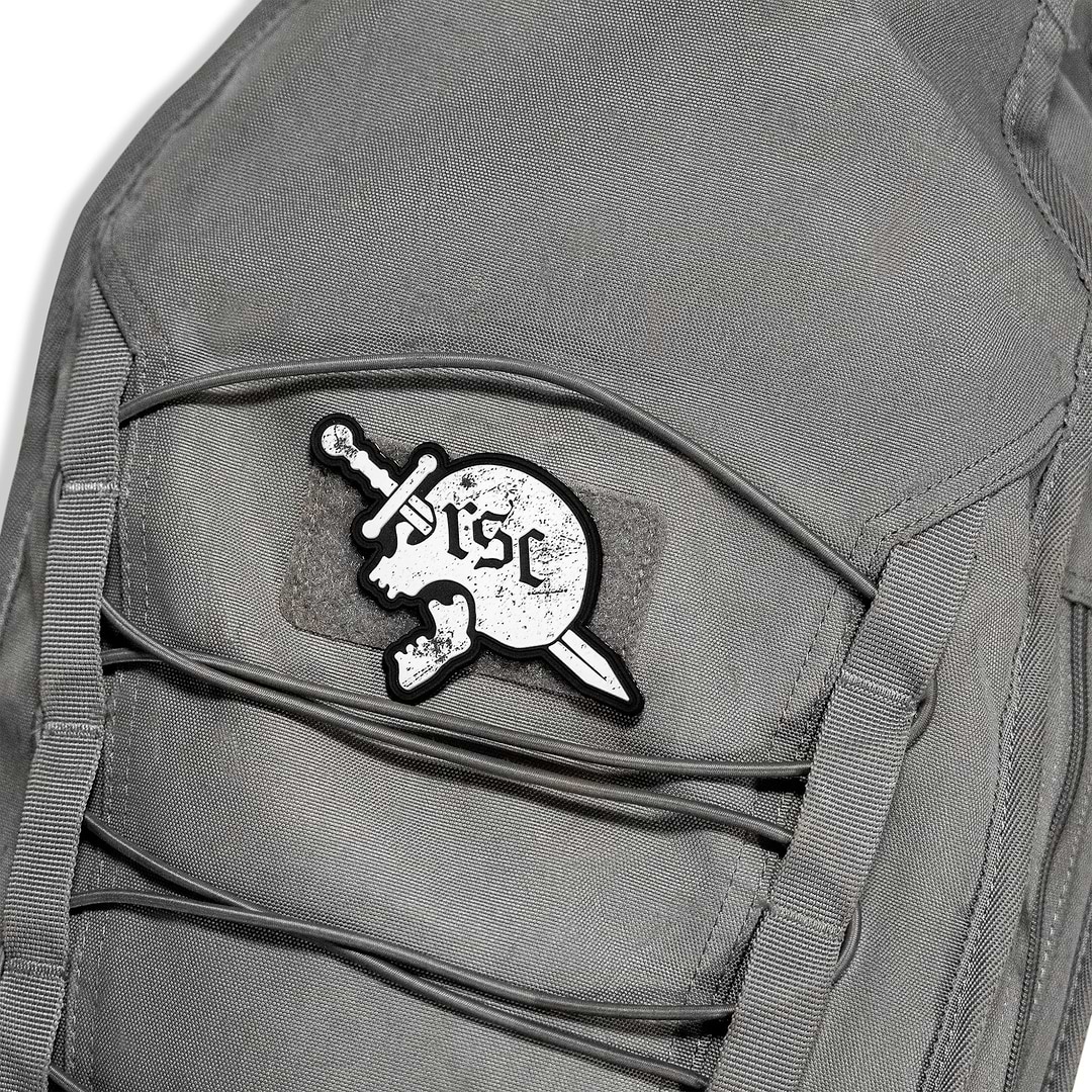 Revival RSC Skull PVC Patch | Combat Iron Apparel Co.