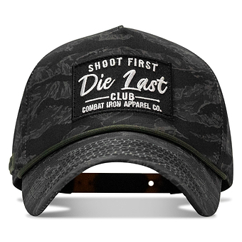 Shoot First Die Last Club Patch Weekender Snapback