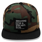 BLACK / WOODLAND BDU CAMO