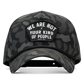 We Are Not Your Kind Of People Patch 5 Pannel Snapback