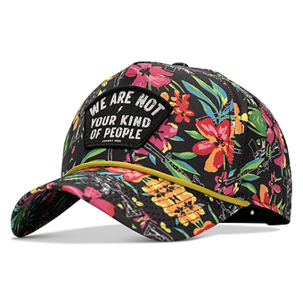 We Are Not Your Kind Of People Patch Weekender Snapback