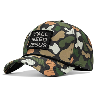 Y'all Need Jesus Patch 5 Pannel Snapback