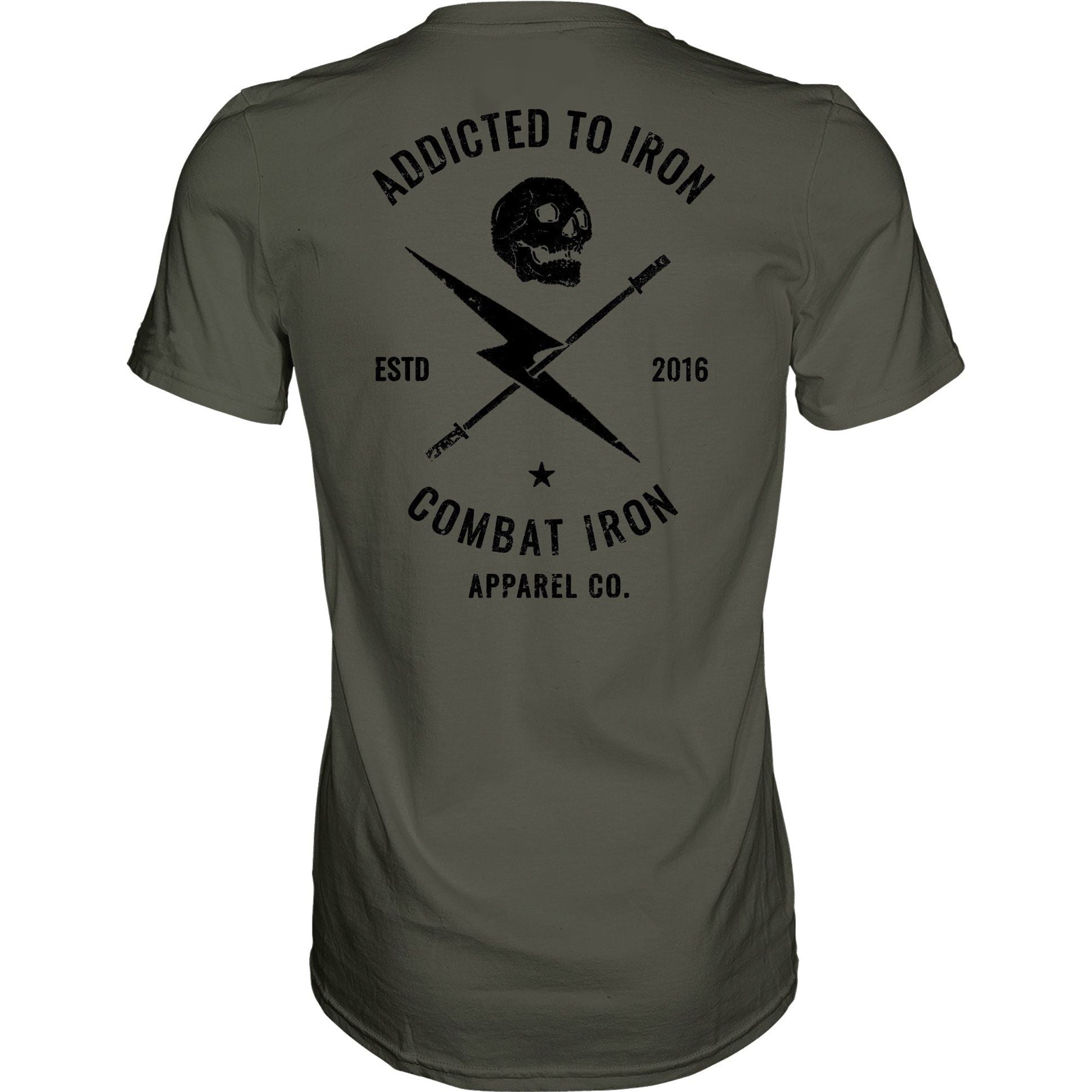 Addicted to Iron V3 Training Men's T-Shirt | Combat Iron