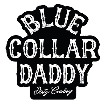 Blue Collar Daddy Decal
