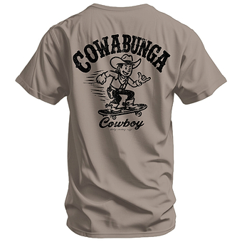 Cowabunga Cowboy Men's T-Shirt