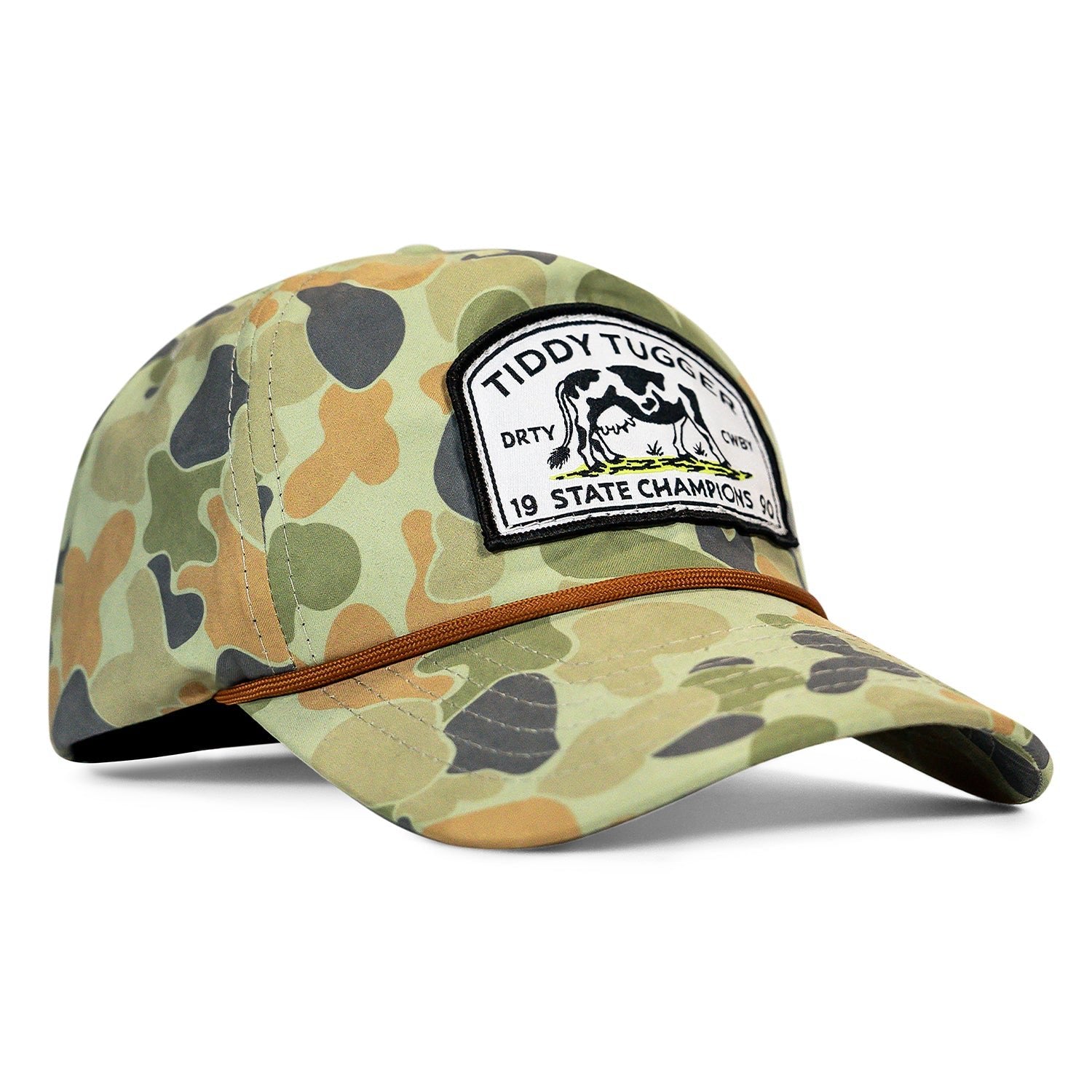 Crushable Duck Frogskin Outdoors Camo Snapback | Combat Iron Apparel