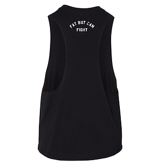 Fat But Can Fight Women's Tank Crop Top