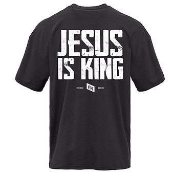 Jesus Is King Heavyweight Men's T-Shirt