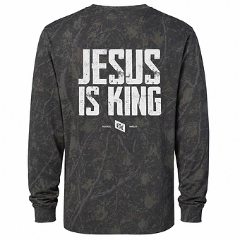 Jesus Is King Premium Long Sleeve Tee