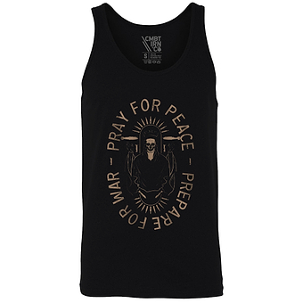 Pray For Peace. Prepare For War. Men's Tank