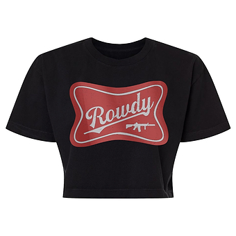 Women's Rowdy Heavyweight Cropped Tee