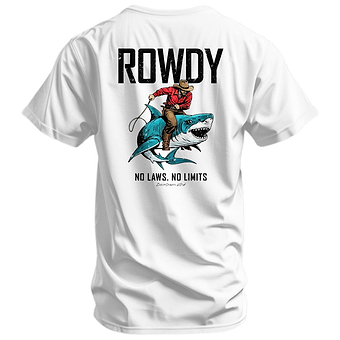 Rowdy No Limits. No Laws. Men's T-Shirt