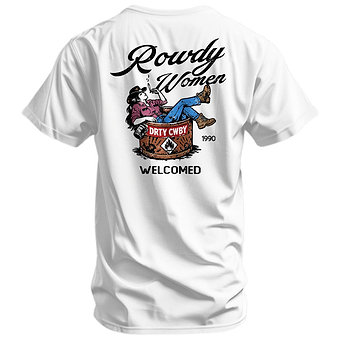 Rowdy Women Welcomed Men's T-Shirt