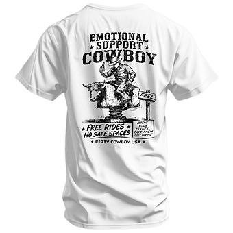 Emotional Support Cowboy Men's T-Shirt