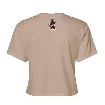 Lil Feral Raccoon Women's Crop T-Shirt